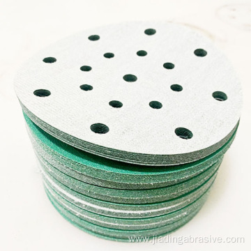 sanding disc 150mm green film abrasive sandpaper